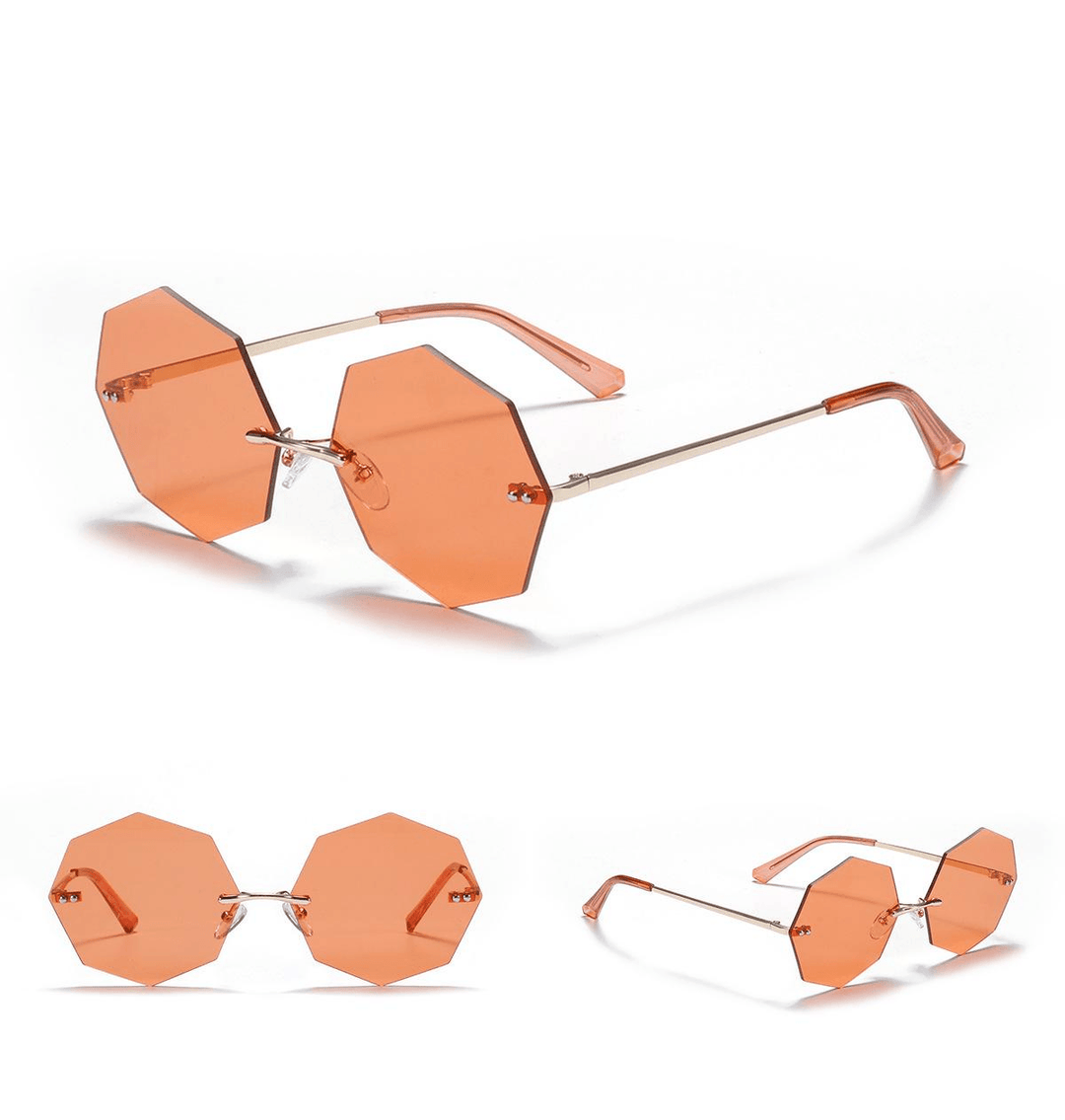 Women'S Polygonal Frameless Sunglasses - MRSLM