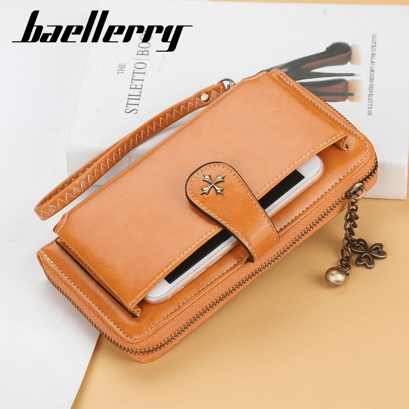 Women Fashion Clutches Bag Phone Bag Zipper Wallet - MRSLM