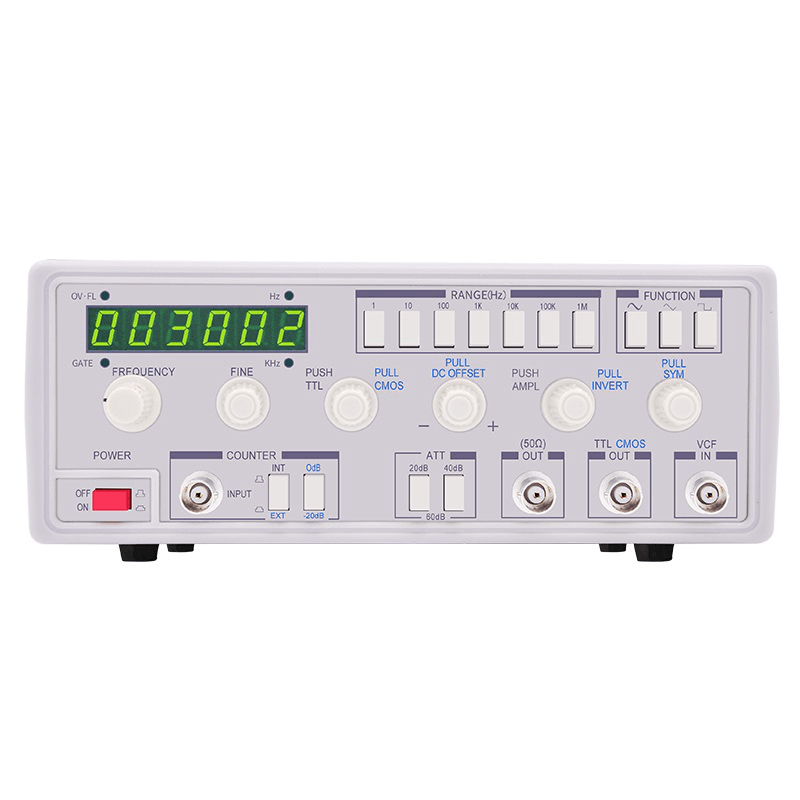 MFG-3002 2Mhz Function Generator 0.1Hz -2Mhz Digital Signal Generator with Frequency Counter High Frequency Function Generator - MRSLM