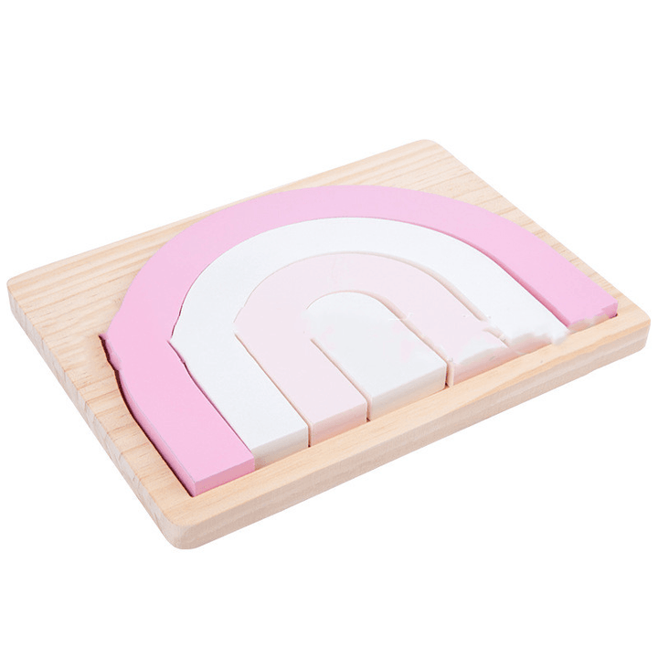 Solid Wood Rrainbow Blocks Imposition - MRSLM