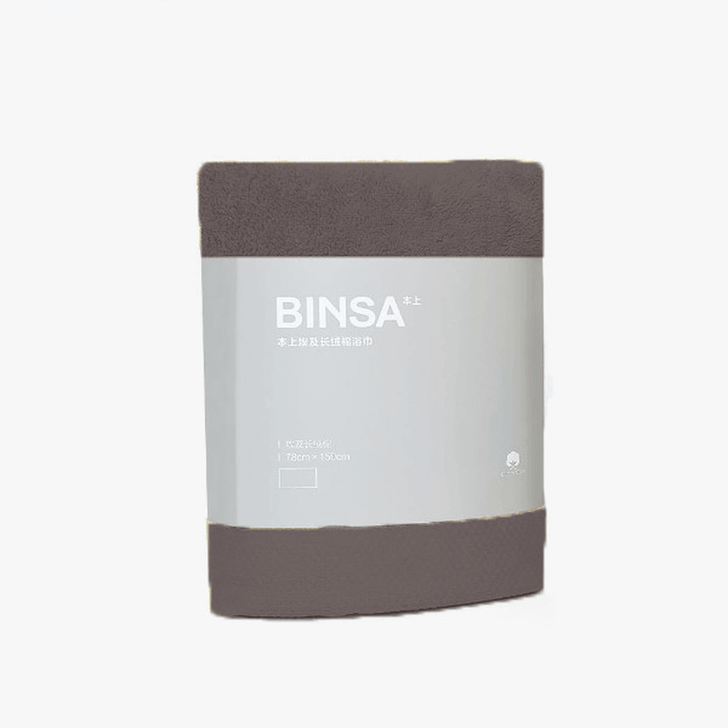 Binsa Bath Washcloth 100% Cotton Beach Towel Strong Water Absorption Bathing Towels From - MRSLM