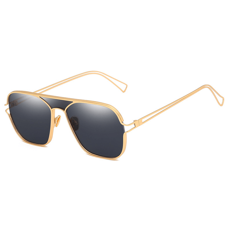 Unisex Vogue Vintage PC Metal Marine Sunglasses - MRSLM