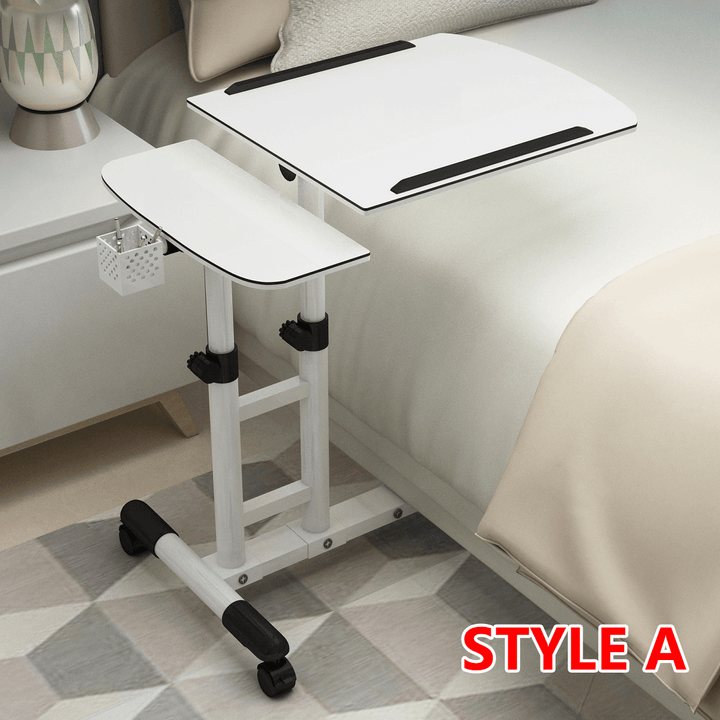 Folding Computer Desk Height Adjustable Portable Laptop Table Stand Lap Sofa Bed Tray - MRSLM