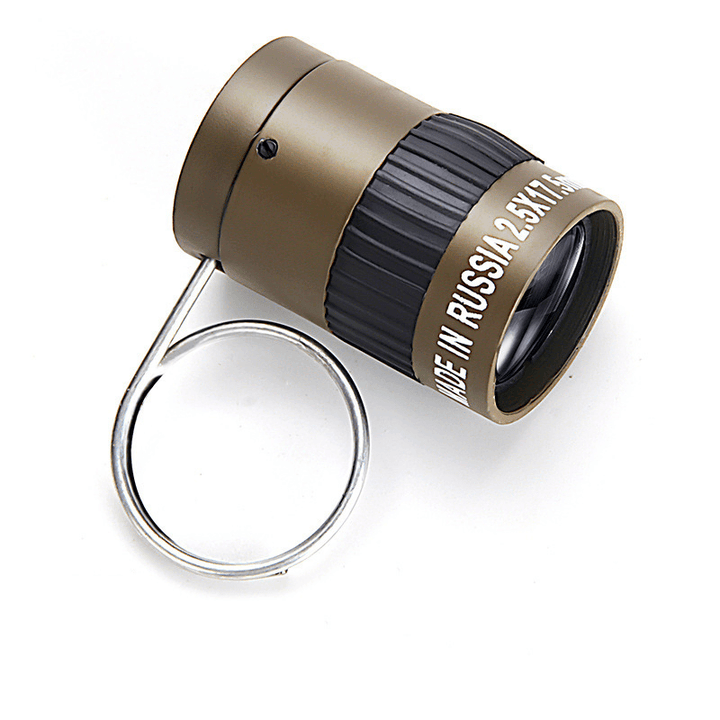 Ipree® Mini Monocular Finger Ring Kids Telescope Children Learning Telescope for Outdoor Camping Travel Kids Gift - MRSLM