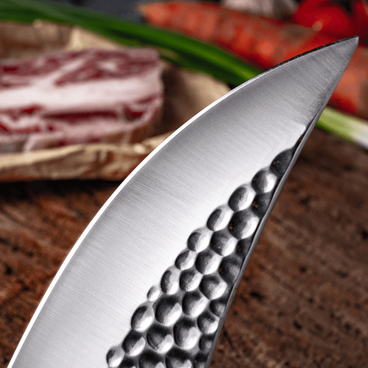 Stainless Steel Boning Knife Kitchen Chef Knife Sharp Utility Butcher Knife Kitchen Cook Tools with Sheath Cover - MRSLM