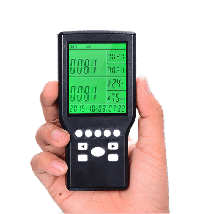 JSM-131S New Portable Formaldehyde Detector TVOC Air Quality Detector Carbon Dioxide Detector Gas Detector - MRSLM