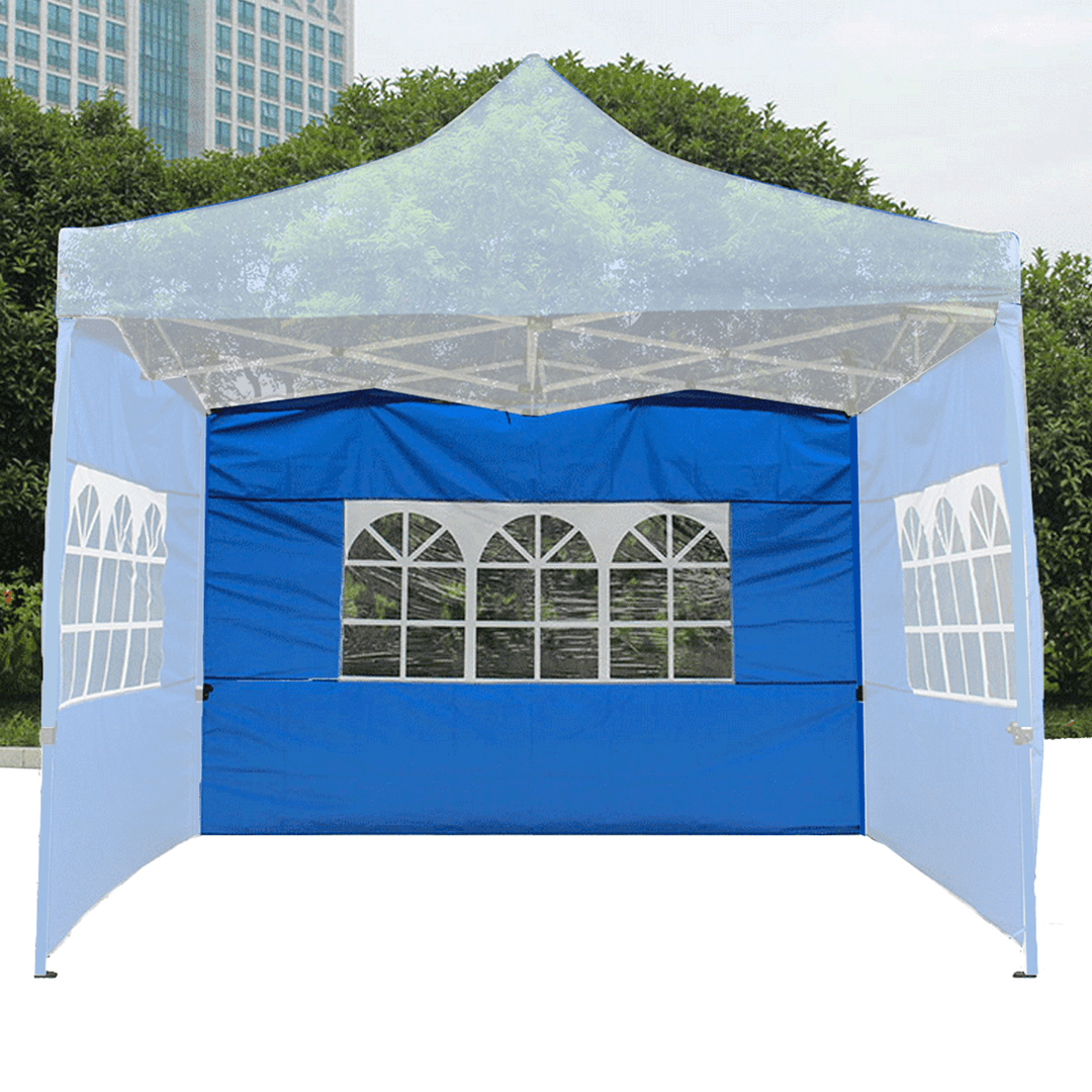 Waterproof Oxford Tents Gazebo Wall Sunshade Replacement Cloth One Side Outdoor Tent Sidewall without Roof - MRSLM