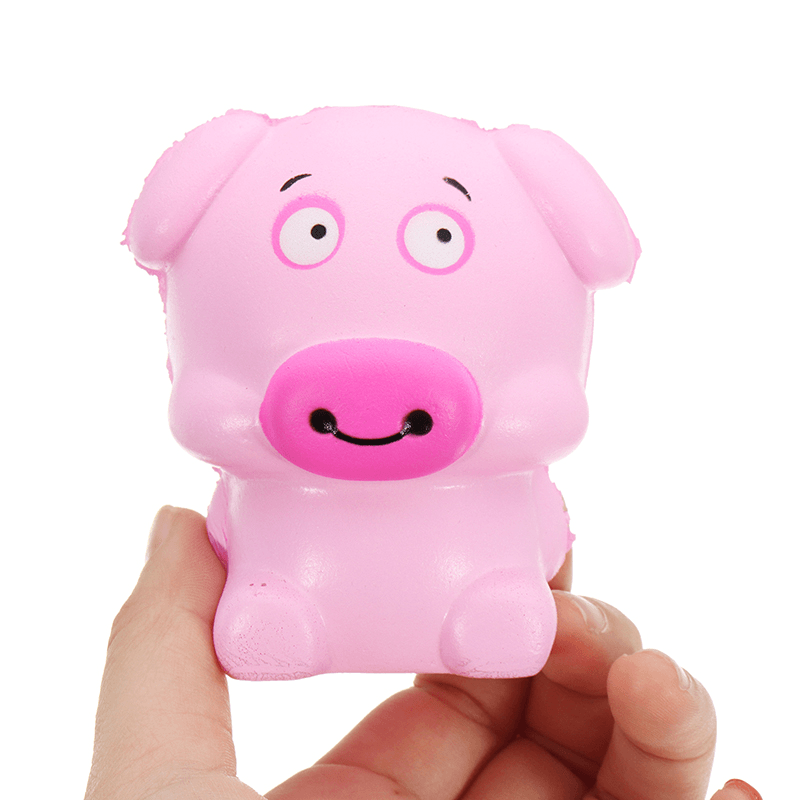 Cartoon Pig Squishy 8Cm Slow Rising Soft Collection Gift Decor Toy Pendant - MRSLM