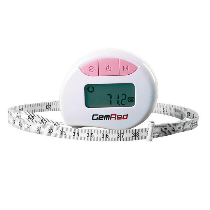 Intelligent Electronic Tape Measure Digital Ruler Intelligent Electronic Ruler 9 Sets of Data Records 1Mm Resolution Cm/In Measure Circumference/Straight Line Measurement - MRSLM