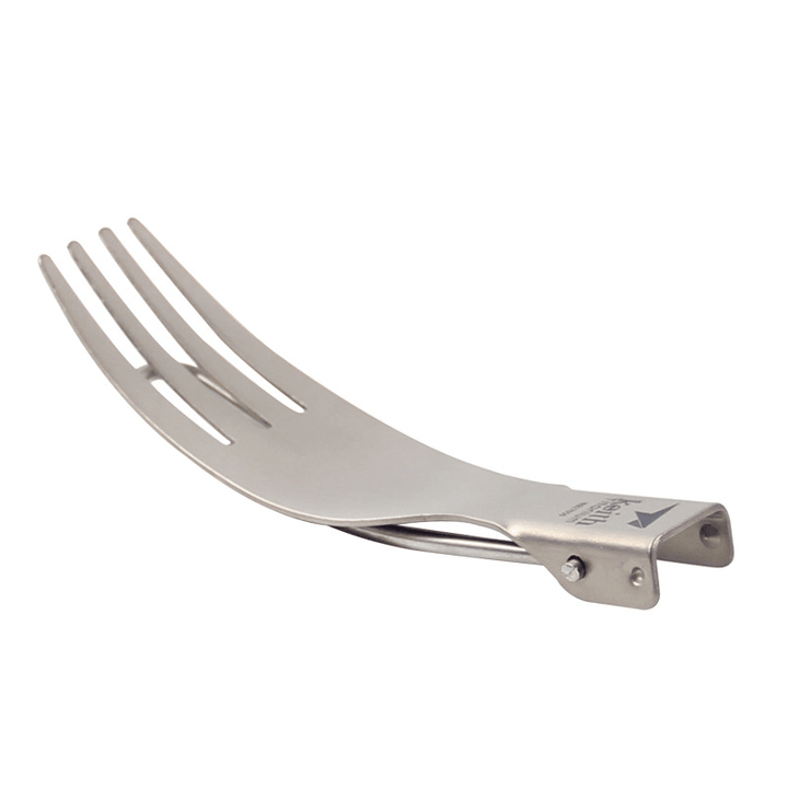 Keith Ti5303 Titanium Folding Fork Ultralight Spork Cutlery Outdoor Camping Picnic Tableware - MRSLM