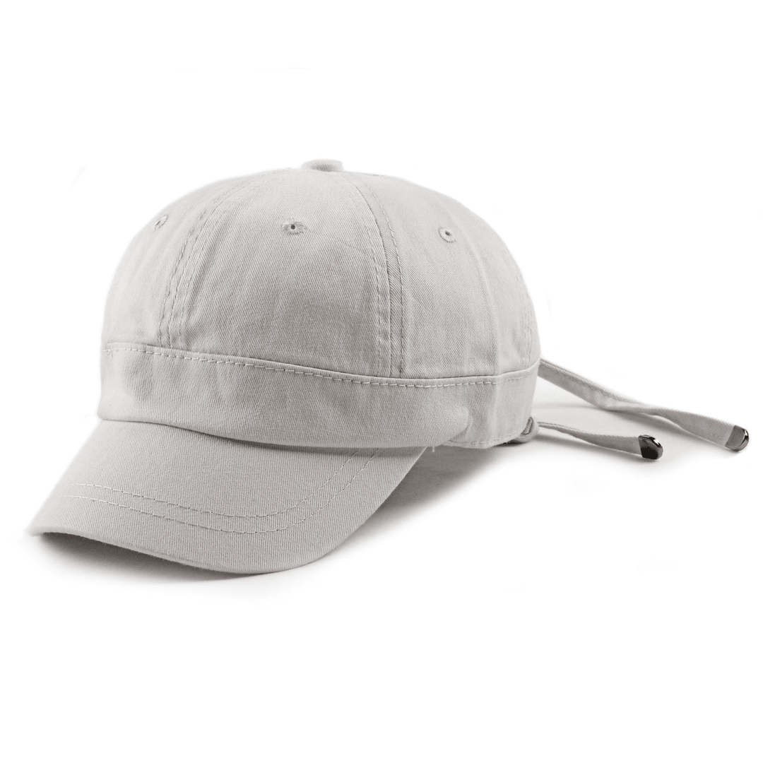 Men Women Washed Cotton Baseball Cap Peaked Hat - MRSLM