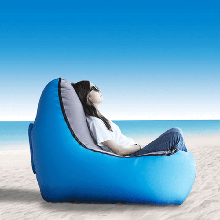 Kair Bed Inflatable Sofa Lounger Laysofa Fast Folding Sleeping Air Sofa Inflatable Chair Stool - MRSLM