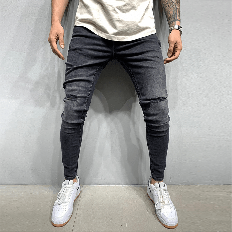 Men'S Fashion Stretch Stiletto Jeans - MRSLM