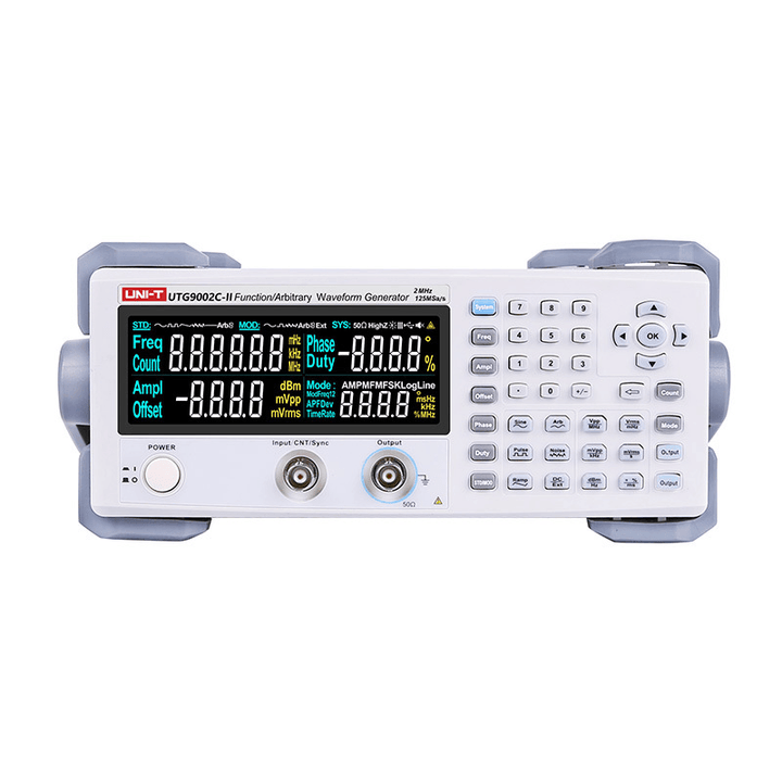 UNI-T UTG9002C-II Arbitrary Waveform Signal Generator Single Channel Signal Source Function Generator 0.2Hz-2Mhz Frequency Meter - MRSLM