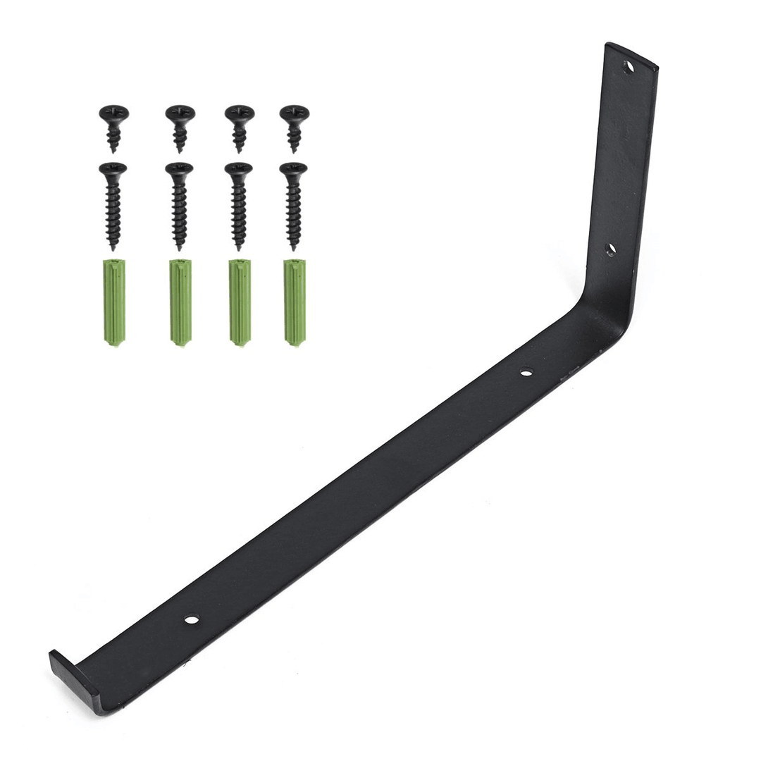 Iron Heavy Duty Scaffold Board Brackets for Wall Shelf Bracket Display Floating Boards Home Storage Angle Rack - MRSLM