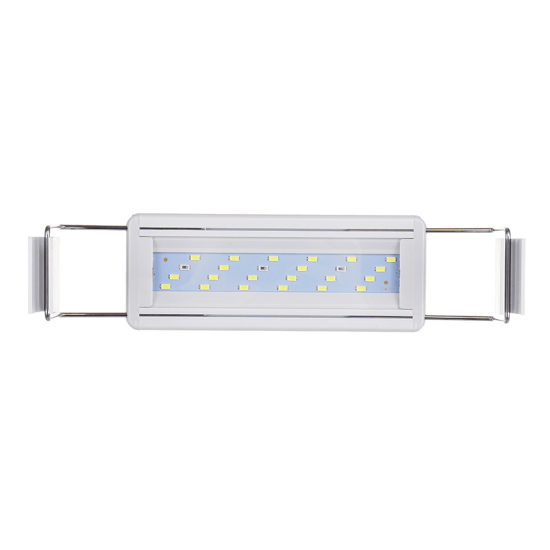 5W LED Fish Tank Light 20CM Aquarium Bracket Clip Light Aquarium Lighting Extendable Aquatic Plant Light for 20-30Cm Fish Tank - MRSLM