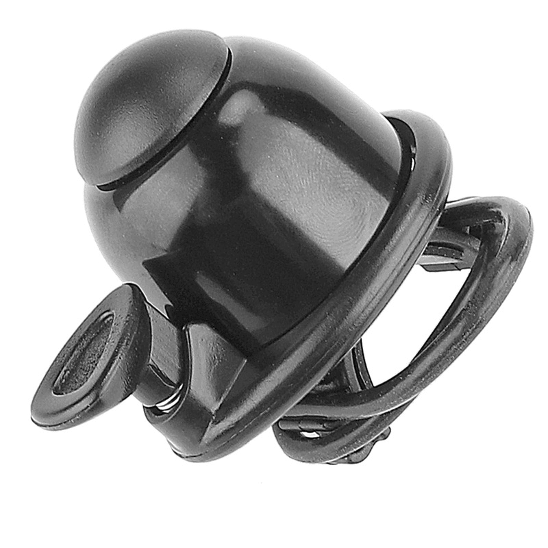 BIKIGHT 50G Mini Scooter Bell Bike Bell Big Sound Small and Convenient Rubber Band Adjustable Bell - MRSLM