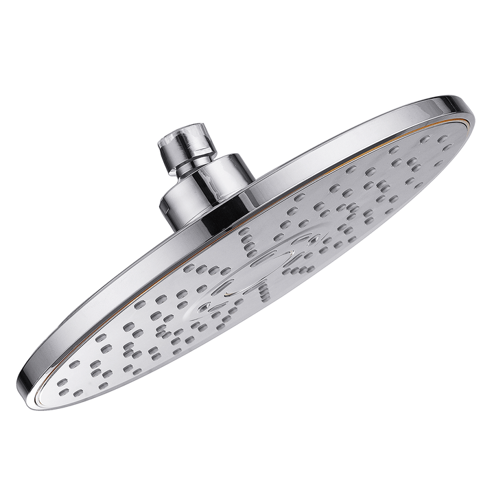 Self-Cleaning Nozzles round High Pressure Rainfall Shower Head 9.6L/Min Combo - MRSLM