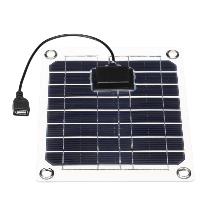 5V 2A 20W Double Sided Solar Panel Solarmodul Solarpanel USB Outdoor Portable for Phones Mp3S Tablets Charging - MRSLM