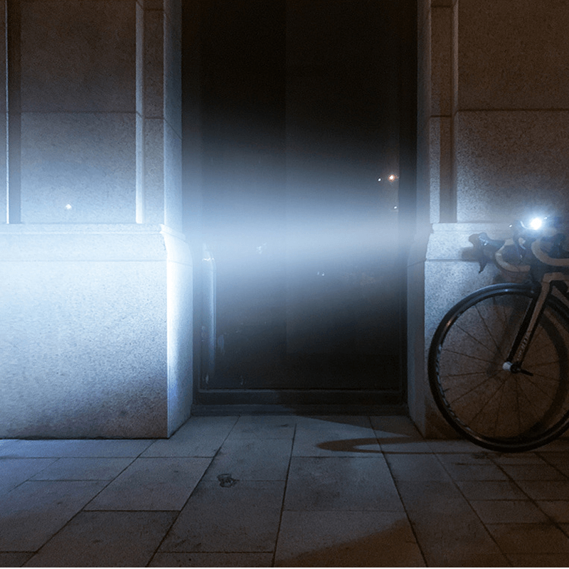WEST BIKING 350LM USB Charging Bicycle Headlight Cycling Flashlight MTB Front Lamp Waterproof Outdoor Night Riding Equipment - MRSLM