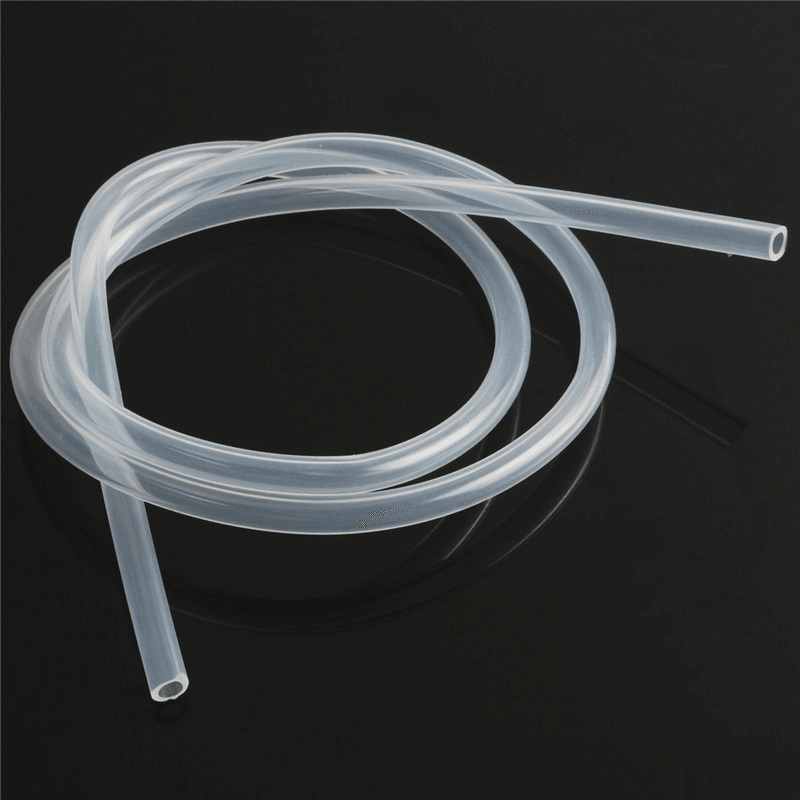 1M Length Food Grade Translucent Silicone Tubing Hose 1Mm to 8Mm Inner Diameter Tube - MRSLM