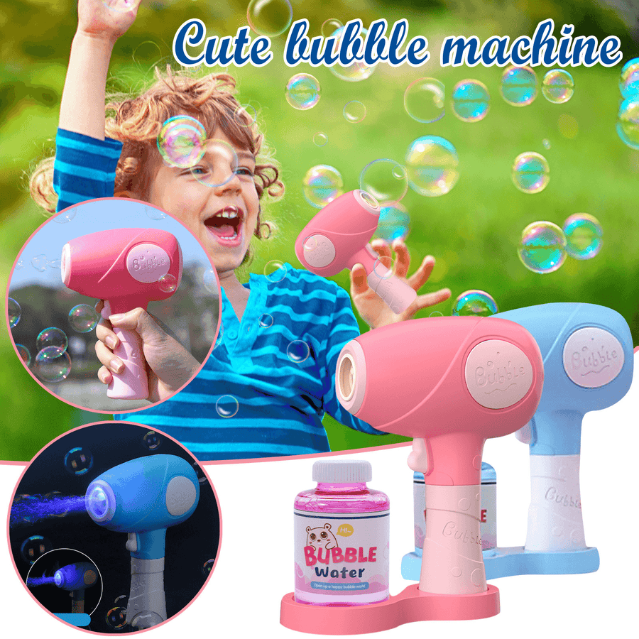 Children'S Toys 75Ml Automatic Bubble Machine Blower Party Summer Outdoor Toy - MRSLM