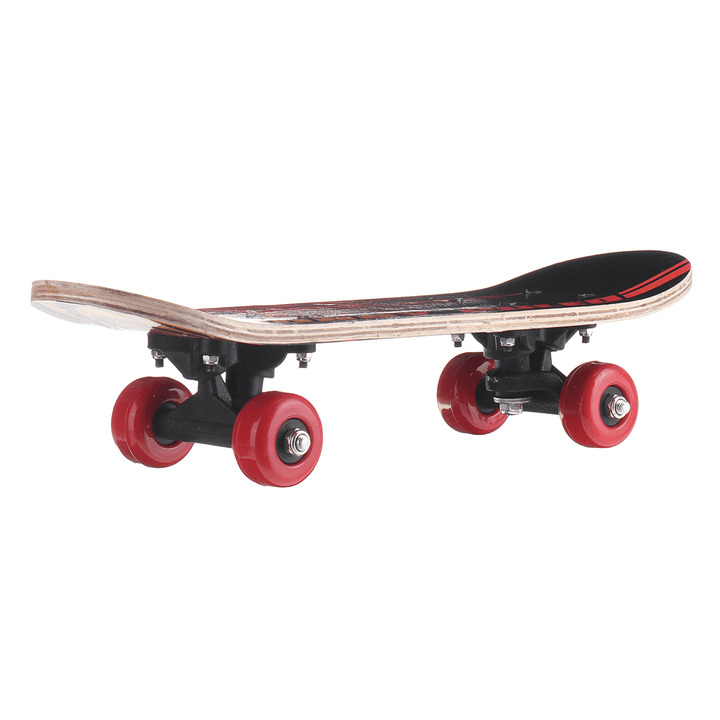 17Inch 7-Layer Children Skateboard Chinese Maple Decoration Boards Light Wooden Double Rocker Skatebooards - MRSLM