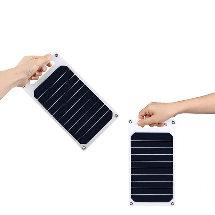 LEORY 5V 10W DIY Solar Panel Slim Light USB Battery Charger Portable Power Bank Pad Universal Kit Complete Phone Lighting Car - MRSLM
