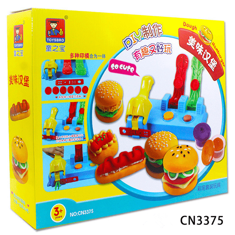 Toy Plasticine Color Clay Dough Press Machine Mold Tool Set Clay Dough Machine - MRSLM