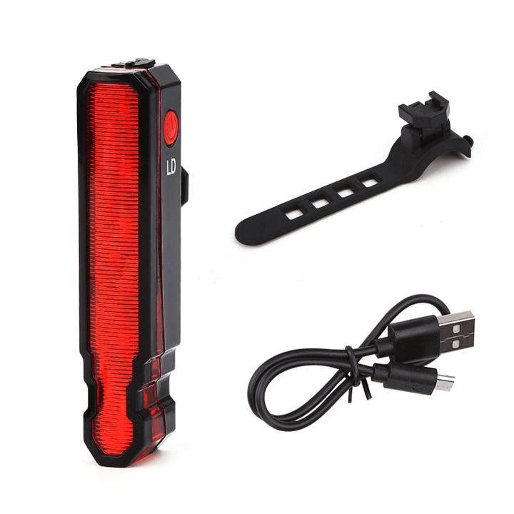 XANES TL12 3528LED/LD 6 Modes USB Charging IPX5 Waterproof Spider Lasers Bike Tail Light - MRSLM