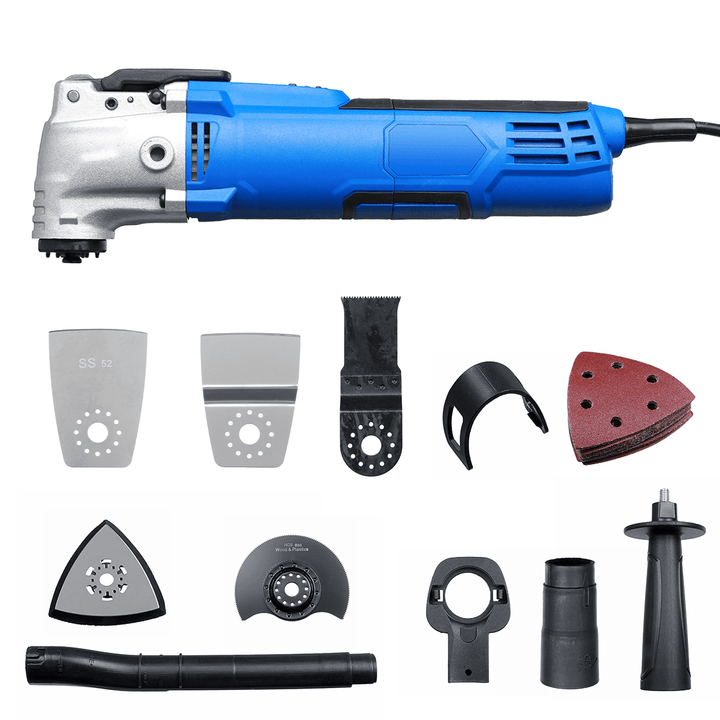 220V Electric Polisher Cutter Trimmer Electric Saw Renovator Tool Woodworking Oscillating Tool - MRSLM