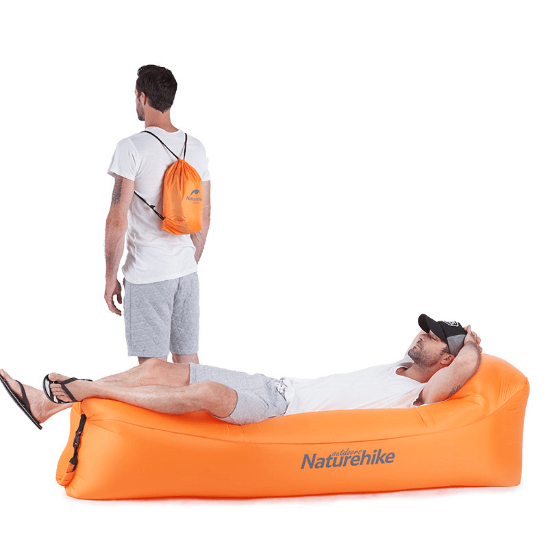 Naturehike Outdoor Portable Waterproof Inflatable Air Sofa Camping Beach Sofa Foldable Inflatable Sleeping Lounger - MRSLM