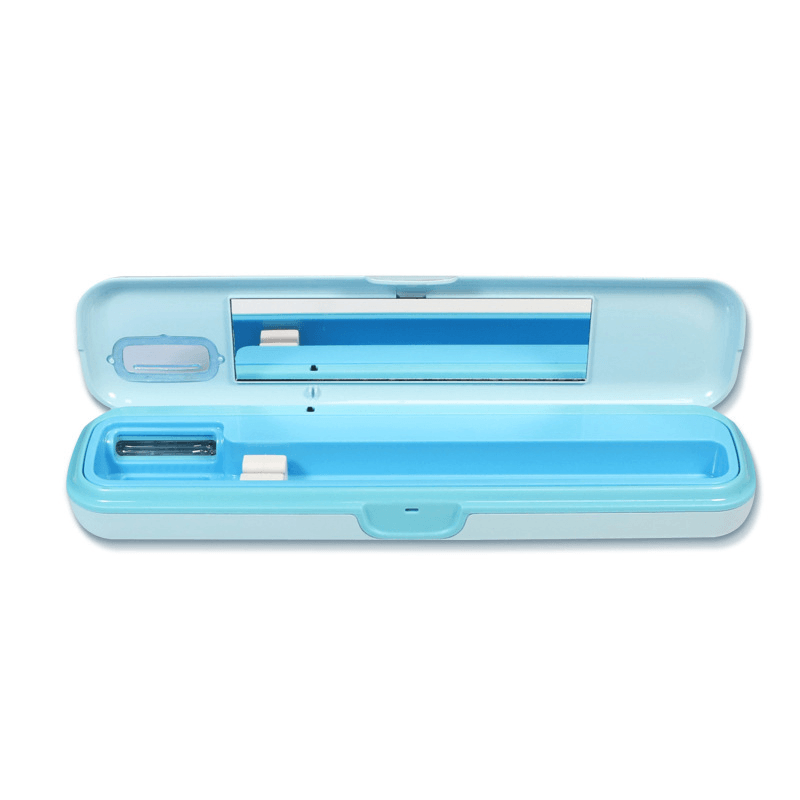 SEROWII Travel Toothbrush Sterilizer Portable UV Sterilization Case Storage Automatic Disinfection Toothbrush Box - MRSLM