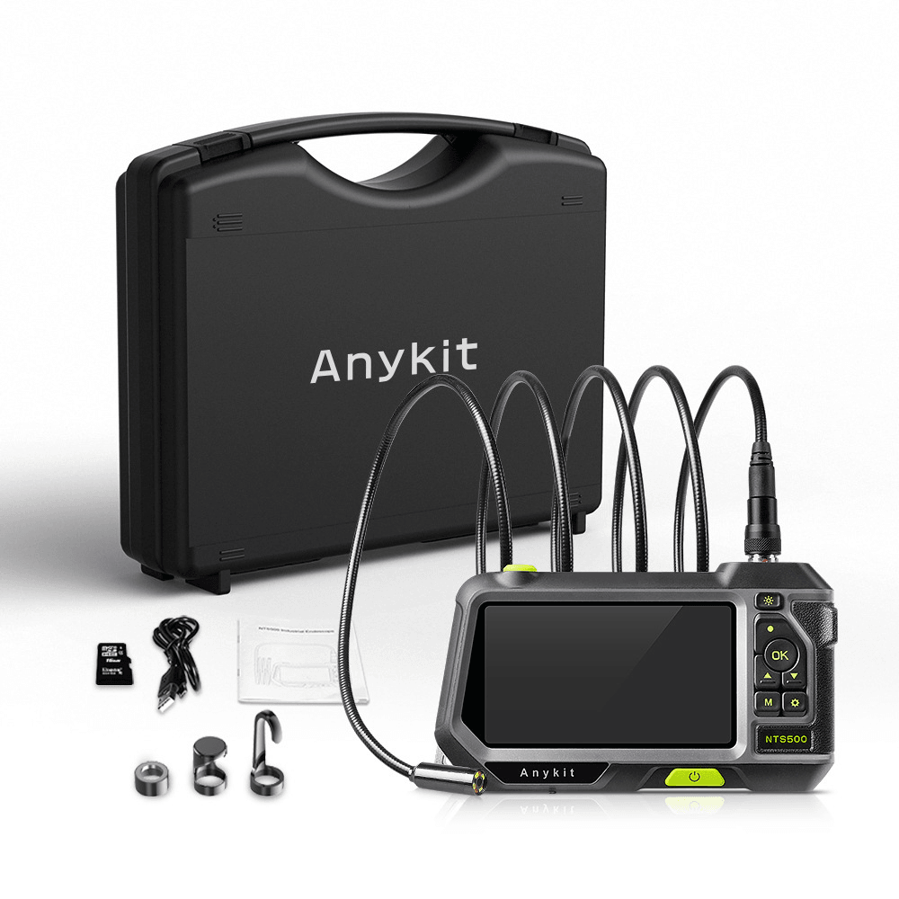 NTS500 5.0 Inch Screen 5.5Mm Lens Industrial Borescope IP67 Camera 1080P HD Pipe Car Inspection Borescope - MRSLM