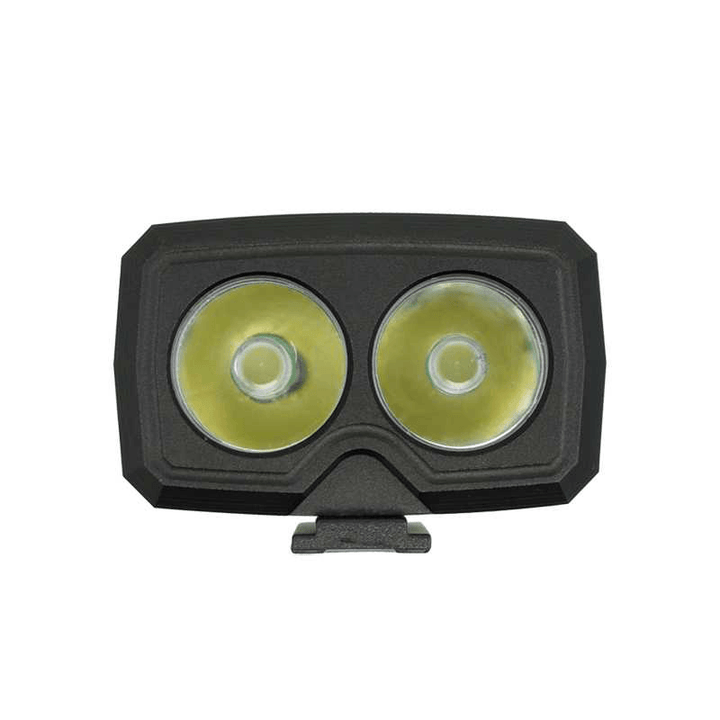 2Pcs XANES DL05 1000LM 2XPE LED 1200Mah Battery 5-Mode IP65 Waterproof Mini Bicycle Head Light Power Display 360 Degree Rotation - MRSLM