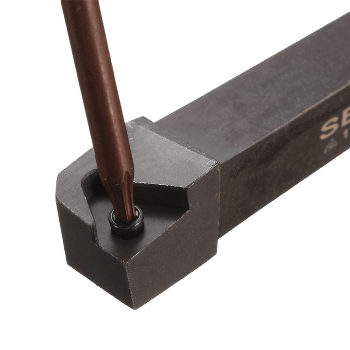 Drillpro SER1010H11 Threading Turning Tool Holder with 11ER A60 Carbide Insert - MRSLM