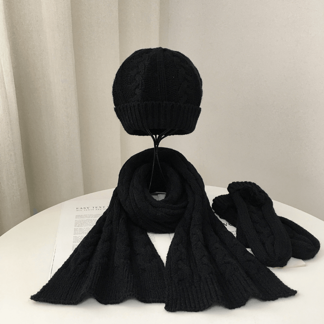 Men'S and Women'S Parent-Child Warm Woolen Hats - MRSLM