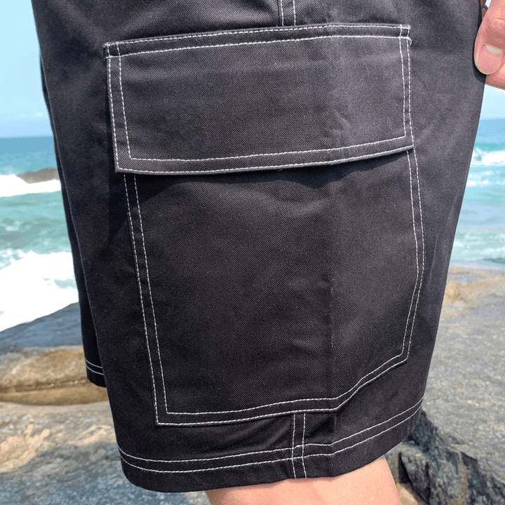 Work Shorts Men'S Summer Hong Kong Style - MRSLM