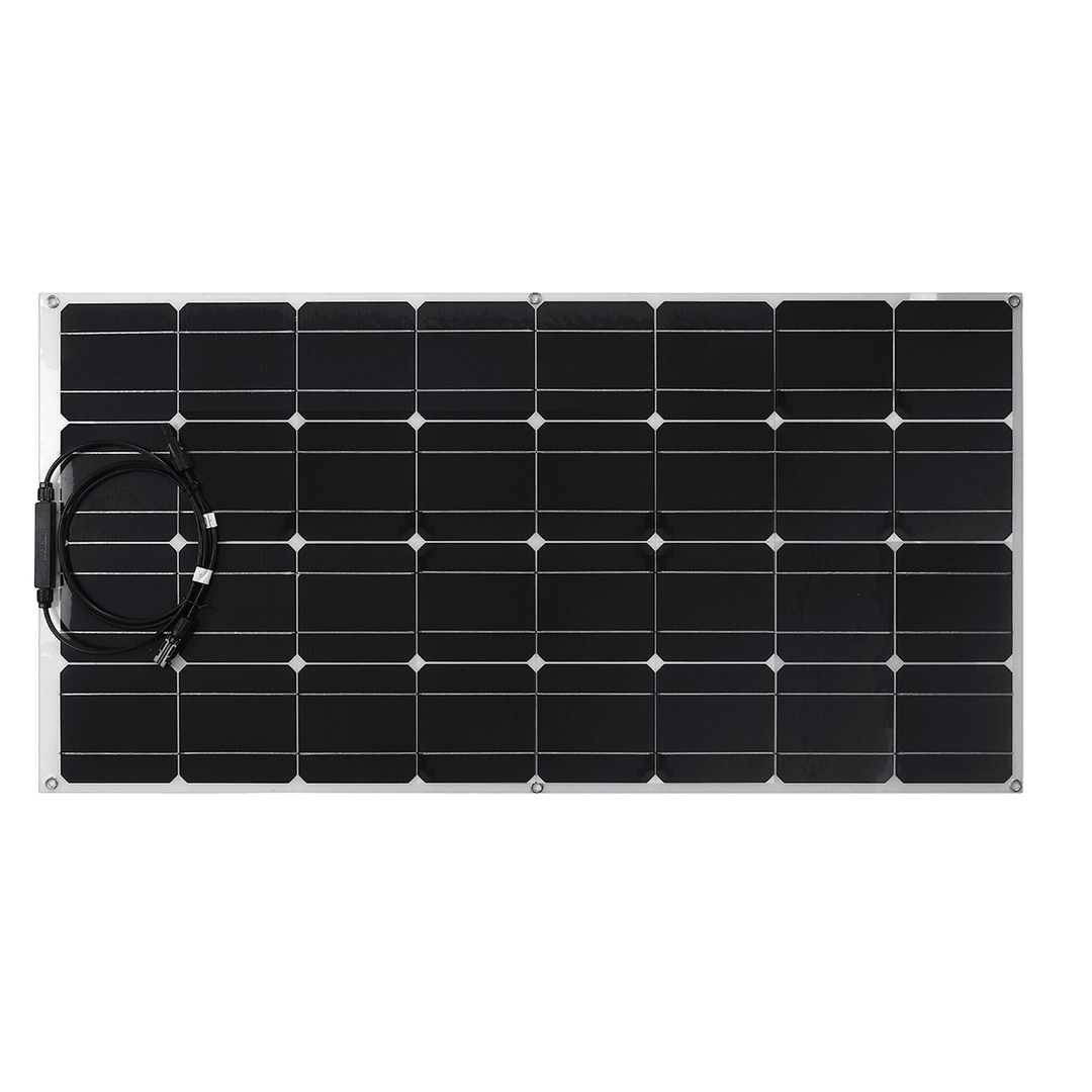 100W Solar Power Panel Kit Mono Home Caravan Camping Power Charging Battery - MRSLM