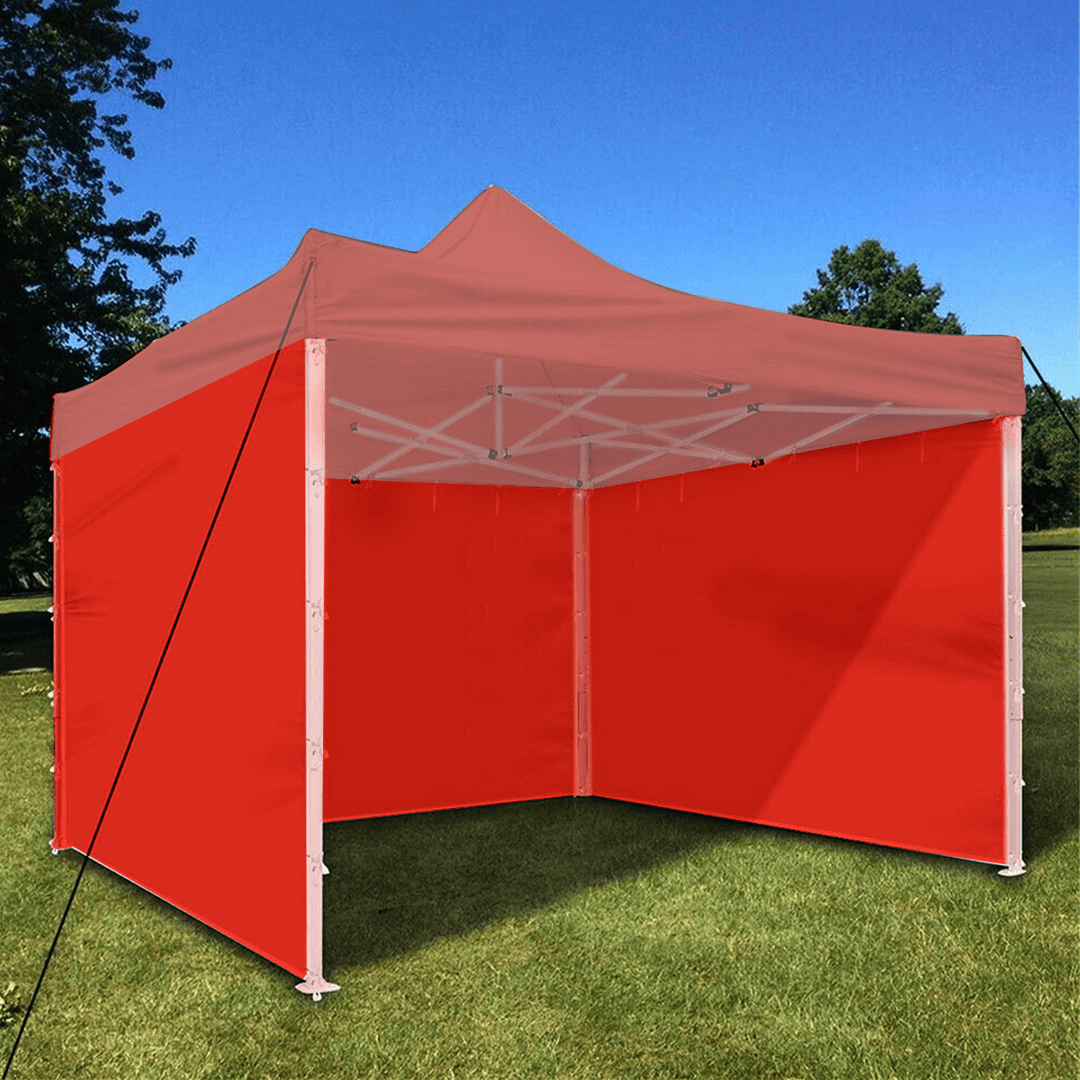 Waterproof Oxford Tents Gazebo Wall Sunshade Replacement Cloth One Side Outdoor Tent Sidewall without Roof - MRSLM