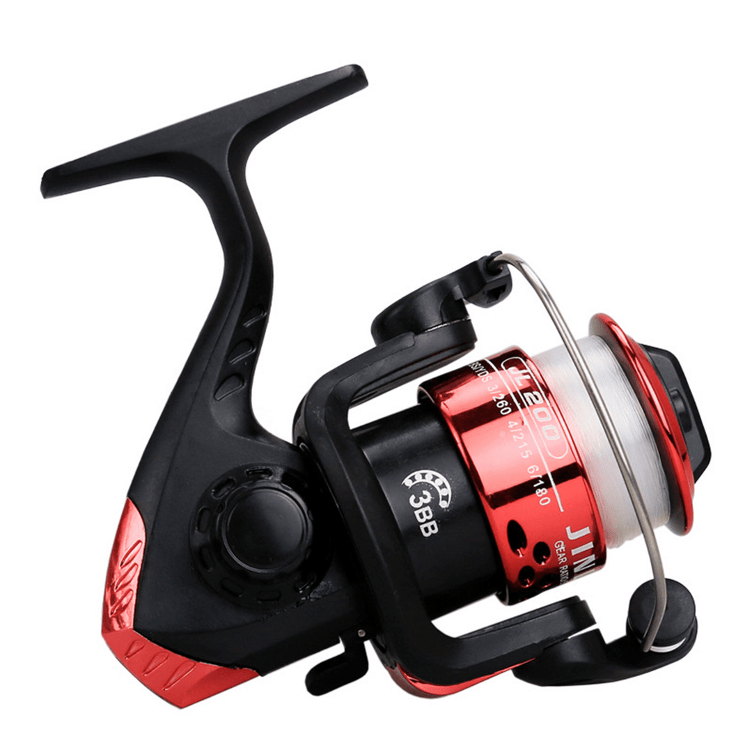 ZANLURE 5.2:1 3BB Spinning Fishing Wheel L/R Handle Saltwater Freshwater Fishing Reel Seaknight - MRSLM