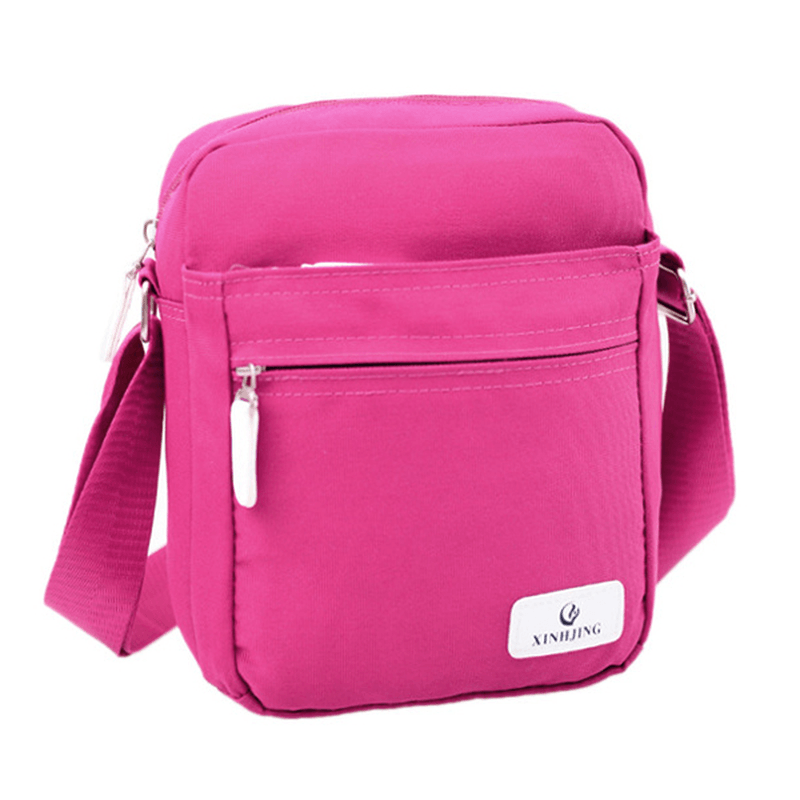 Women Canvas Outdoor Sport Casual Shoulder Crossbody Bag - MRSLM