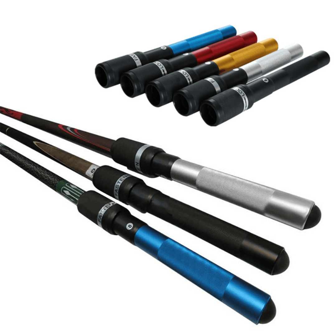 12 Inch Aluminum Pool Cue Long Stick Extension Push on Telescopic Snooker Billiard Accessories - MRSLM