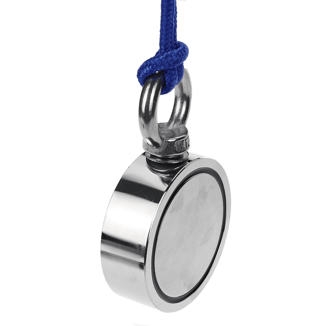 94Mm Salvage Strong Neodymium Magnet with 10M Rope Salvage Recovery Magnet - MRSLM