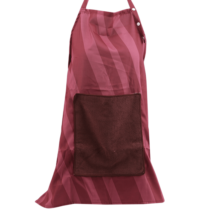 Multifunction Waterproof Apron Oilproof Long-Sleeved Cooking Work for Home Kitchen Tool - MRSLM