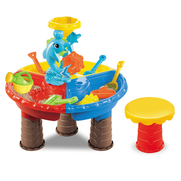 Children Play Sand Table Set Digging Sand Play Water Summer Outdoor Beach Beach Play Sand Toys Children'S Gifts - MRSLM