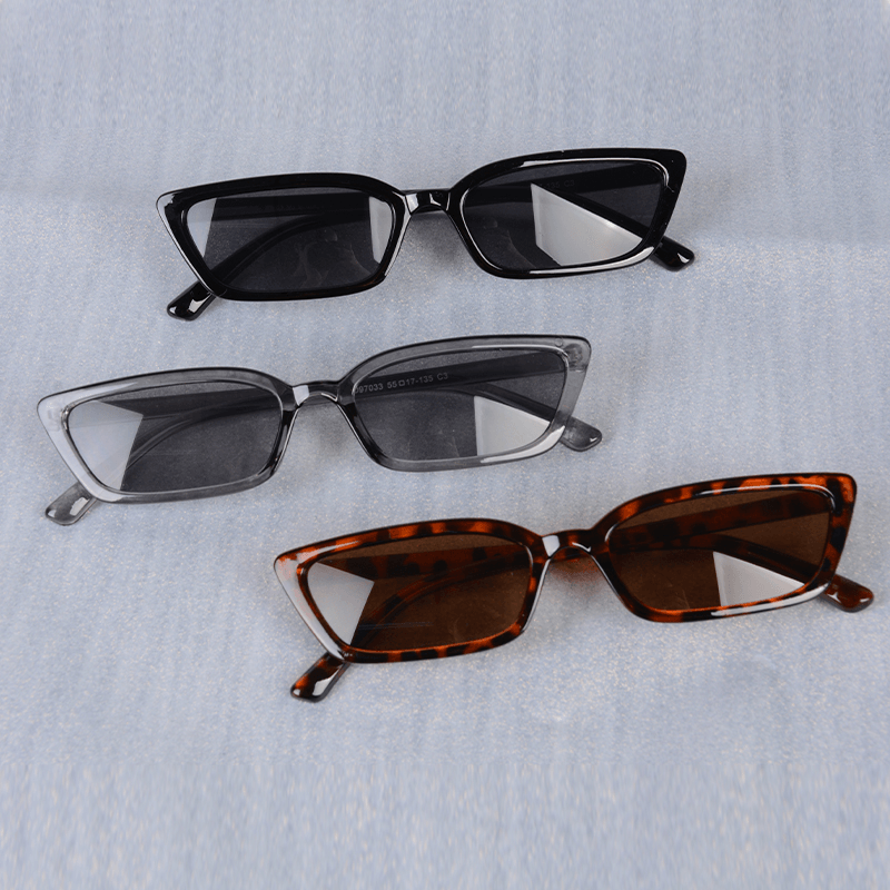 Narrow Frame Sunglasses Two-Tone Sunglasses - MRSLM