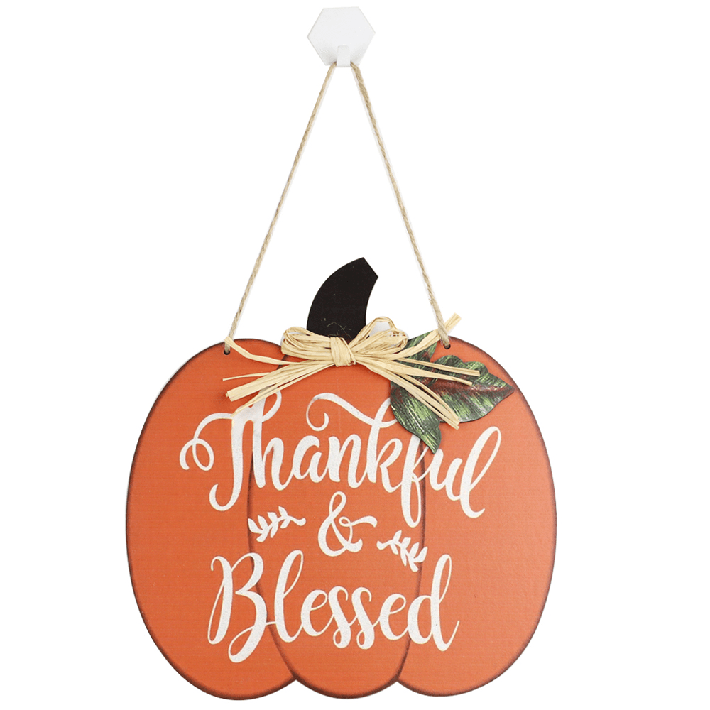 Wooden Harvest Day Thanksgiving Pumpkin Home Decoration Listing Indoor Outdoor Crafts Home Decoration - MRSLM