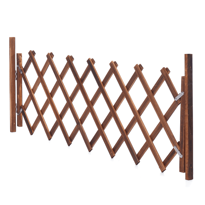 Folding Wood Baby Gate Fence Safety Protection Pet Dog Barrier Standing Door - MRSLM