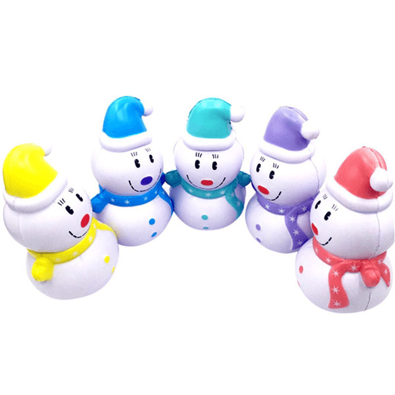 SWEETY Squishy Snowman Christmas Slow Rising Kawaii Squishy 12Cm Scented Toys - MRSLM